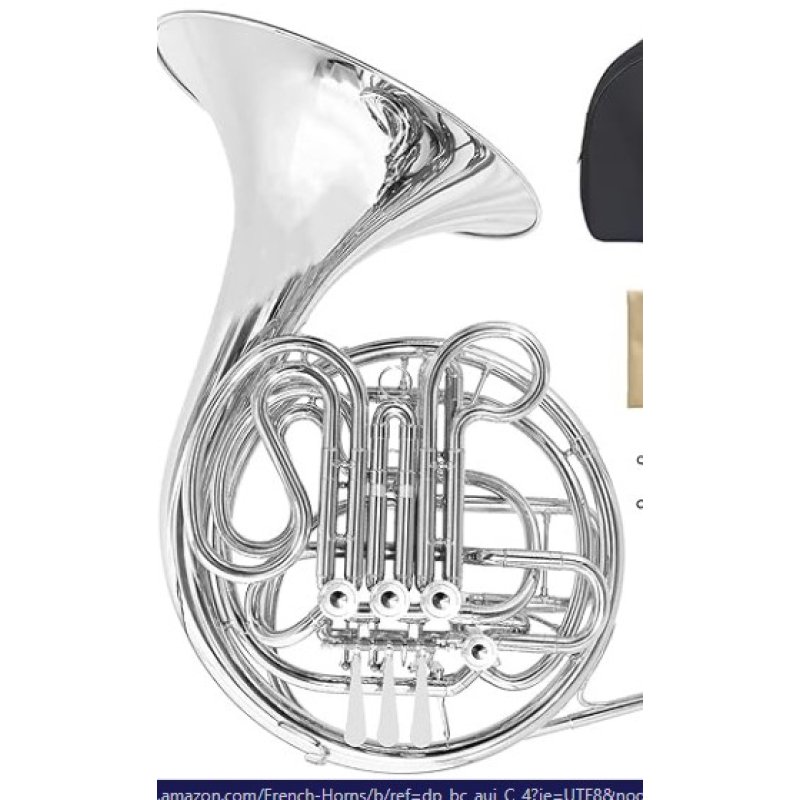 Patric u.s,a,french horn 4 key brass